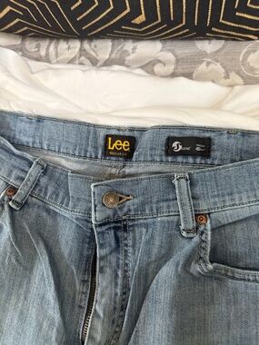 Lee Regular Fit Jeans - Light Blue Denim